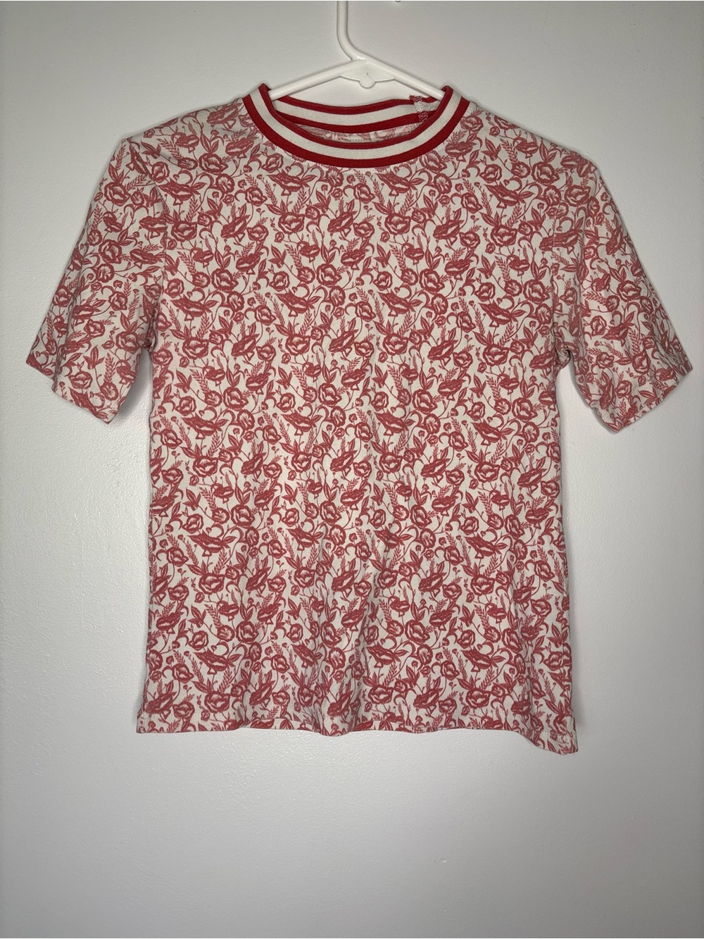 C/MEO Collective Rosebud Ringer Tee. Medium